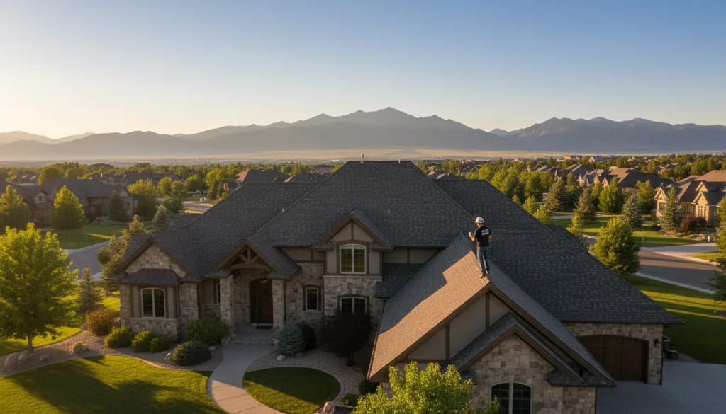 Denver roofing contractor roof work across the Colorado Front Range